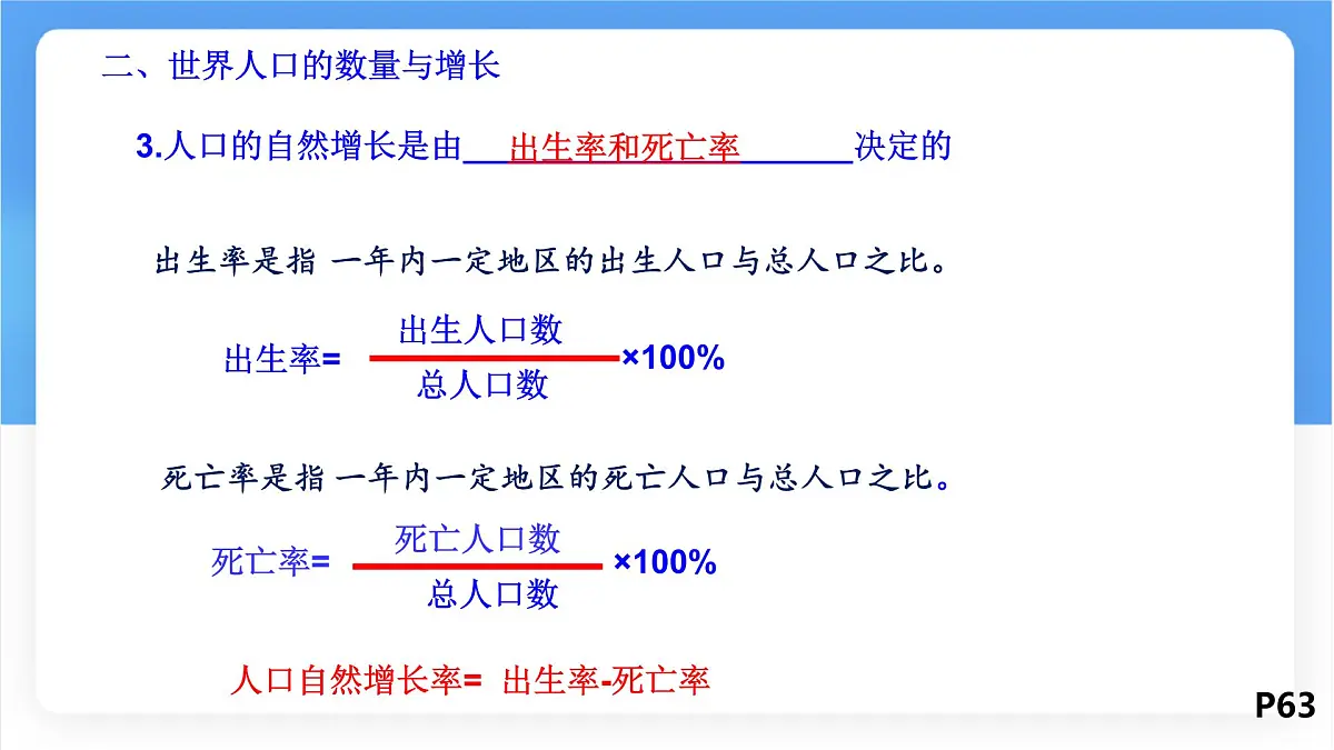 湘教版(2024年)地理七年级上册 4.1 世界的人口 课件 (6)第5页