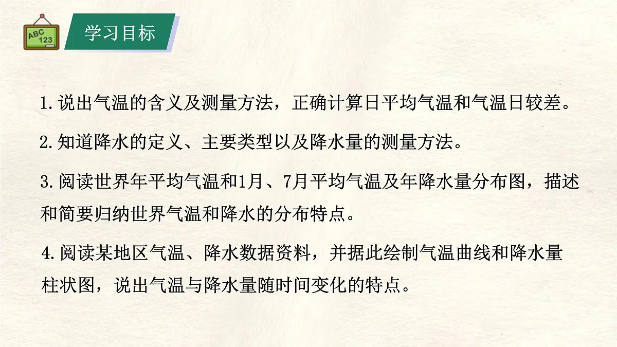 湘教版(2024年)地理七年级上册 5.2 气温和降水 课件 (2)第4页