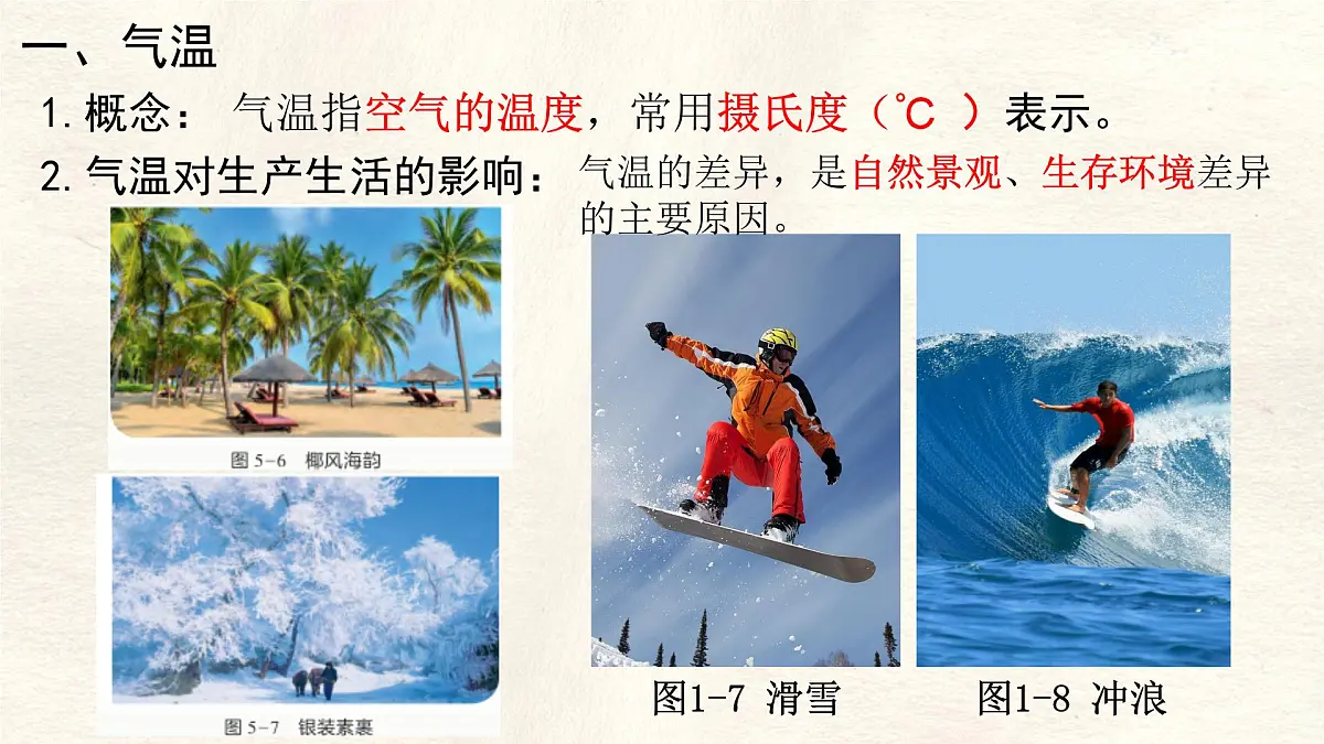 湘教版(2024年)地理七年级上册 5.2.1 气温和降水课件第6页