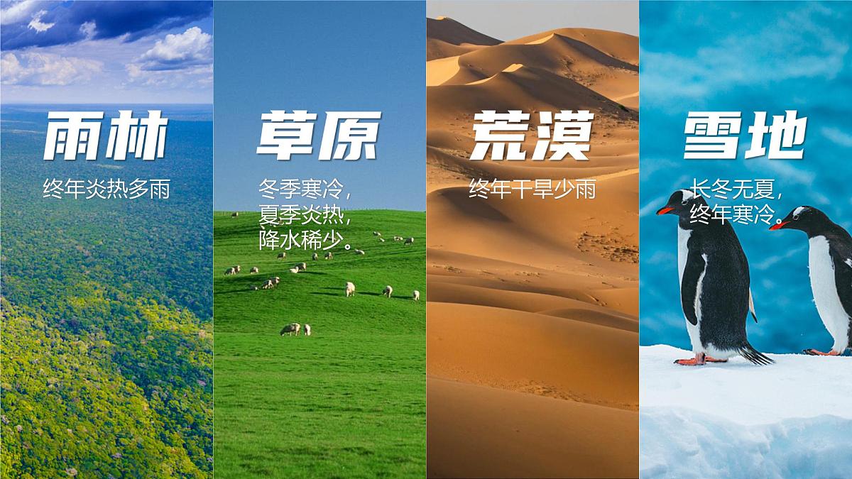 湘教版(2024年)地理七年级上册 5.4 世界主要气候类型 课件第2页