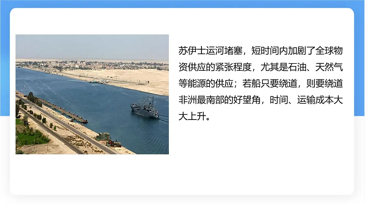 湘教版(2024年)地理七年级上册 探究与实践 交通运输在全球经济发展中的重要作用课件第7页