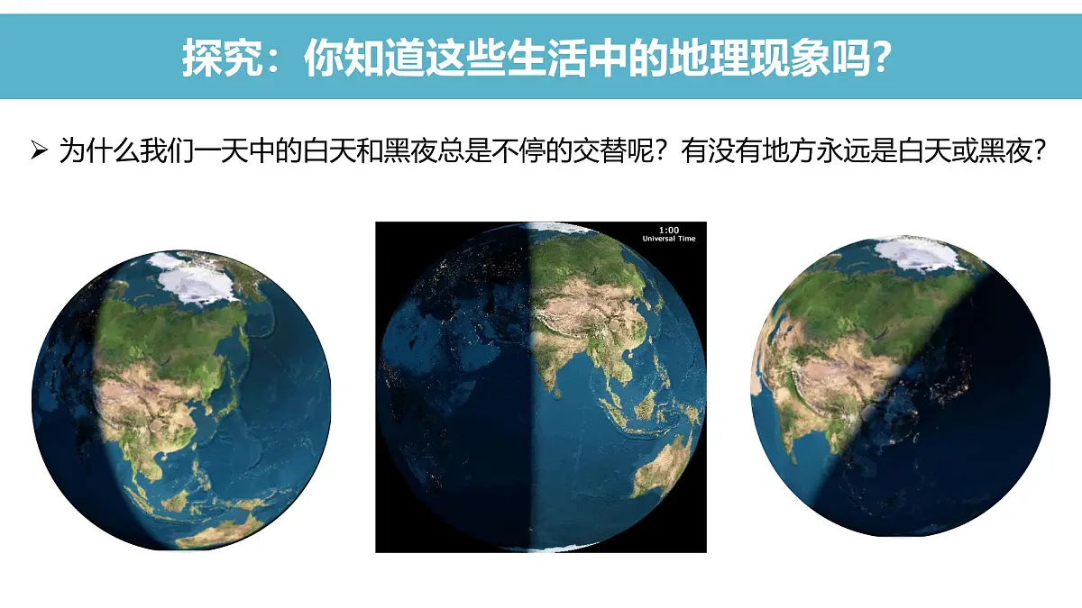 湘教版(2024年)地理七年级上册 2.2 地球运动 课件第2页