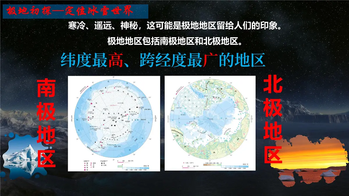 初中地理人教版(2024)七年级下册第十一章 极地地区 课件第5页