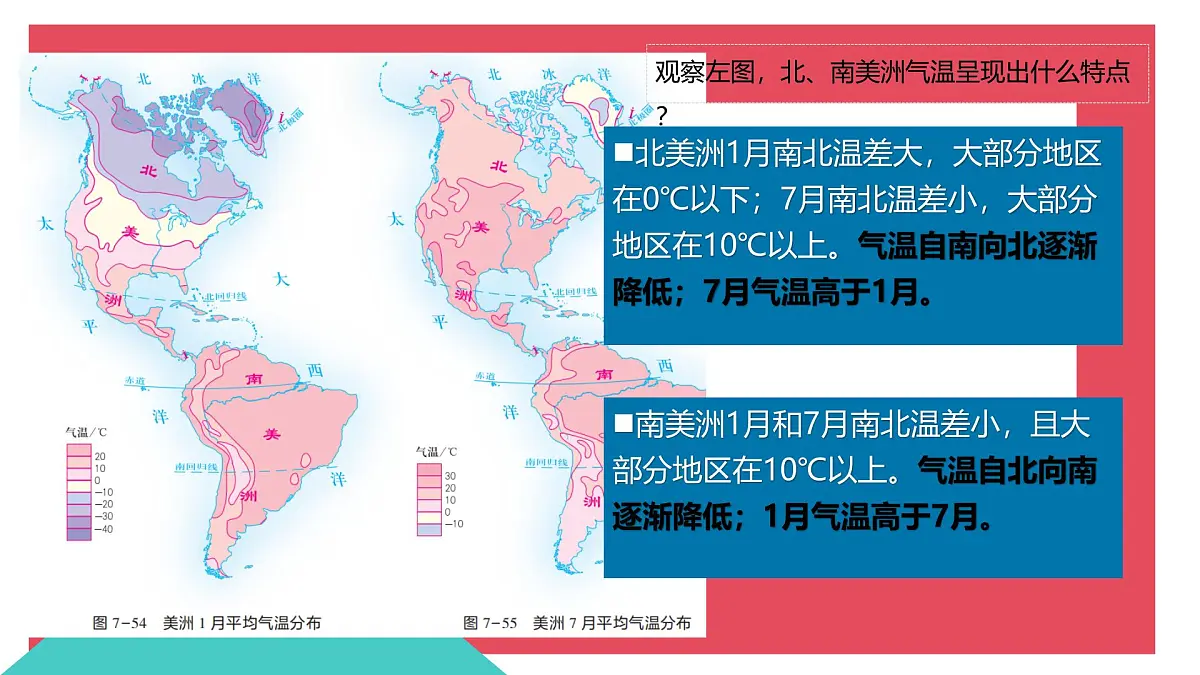 初中地理湘教版(2024)七年级下册7.3 美洲 课件第2页