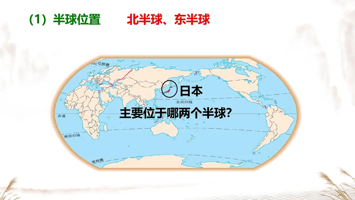 初中地理粤教粤人版(2024)七年级下册8.2 日本 课件第3页