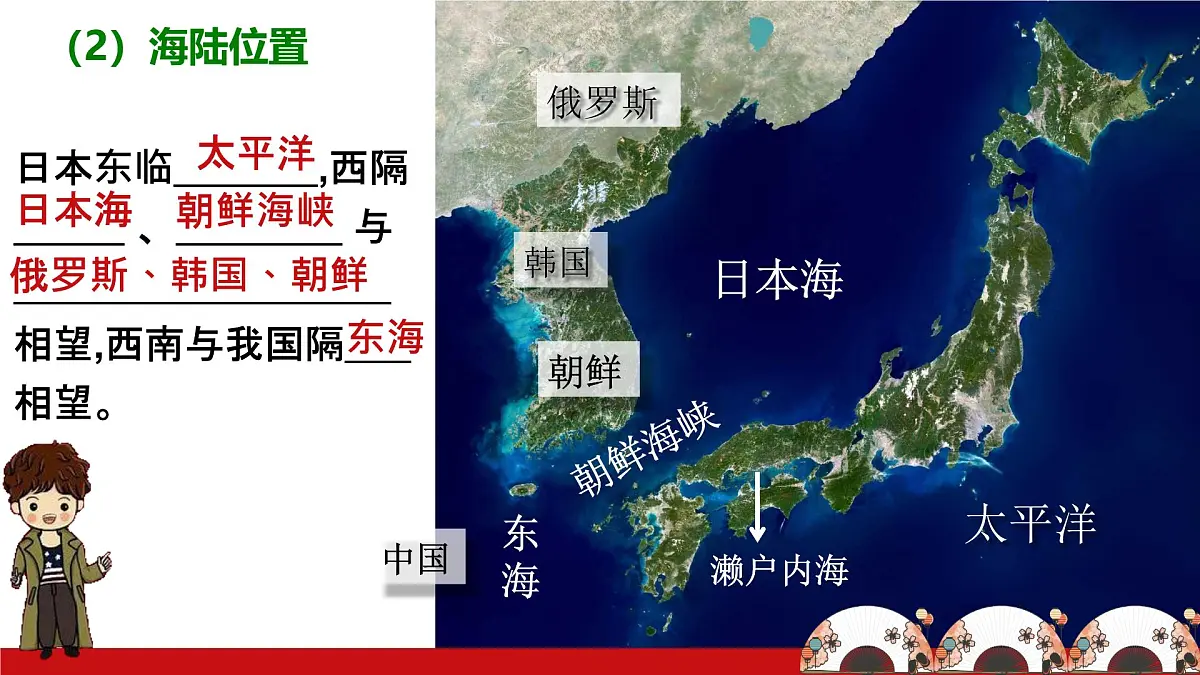 初中地理粤教粤人版(2024)七年级下册8.2 日本 课件第4页