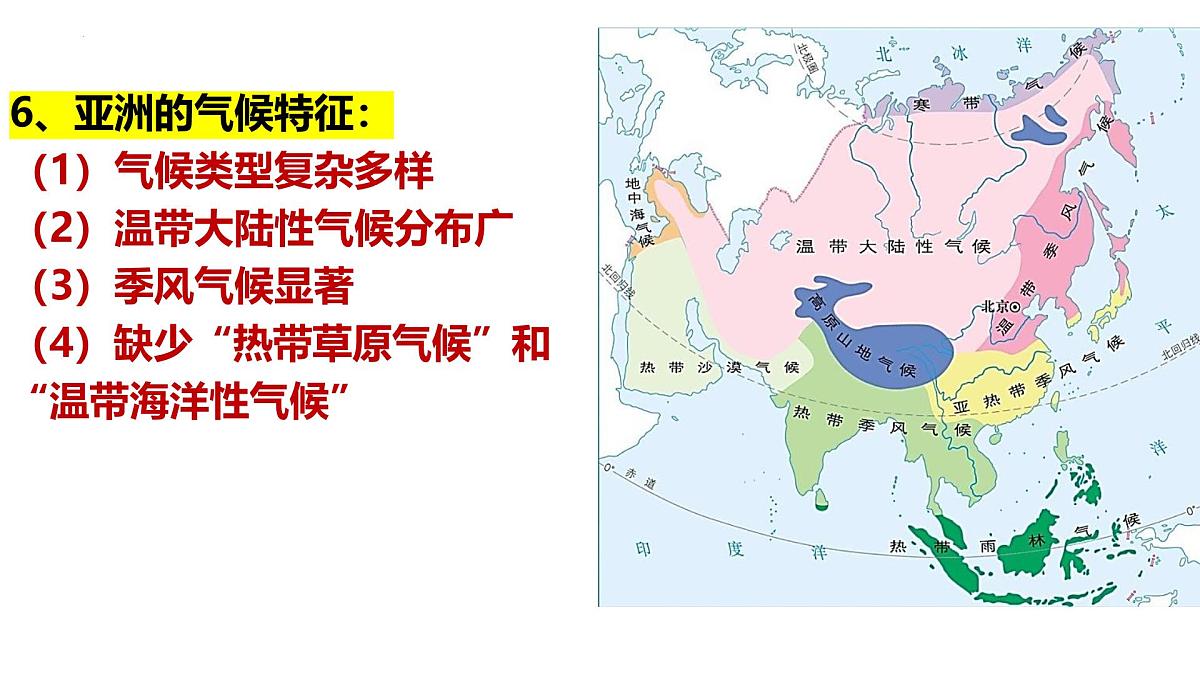 人教版七年级地理下学期全册知识清单课件第4页