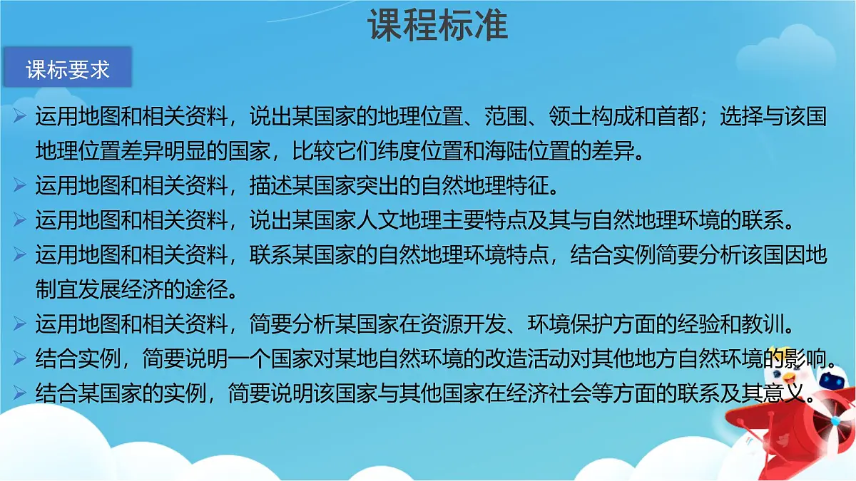 地理人教版(2024)七年级下册 期末复习 课件第3页