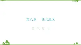 人教版地理八年級下冊 第八章  西北地區(qū)章末復習課件有答案.