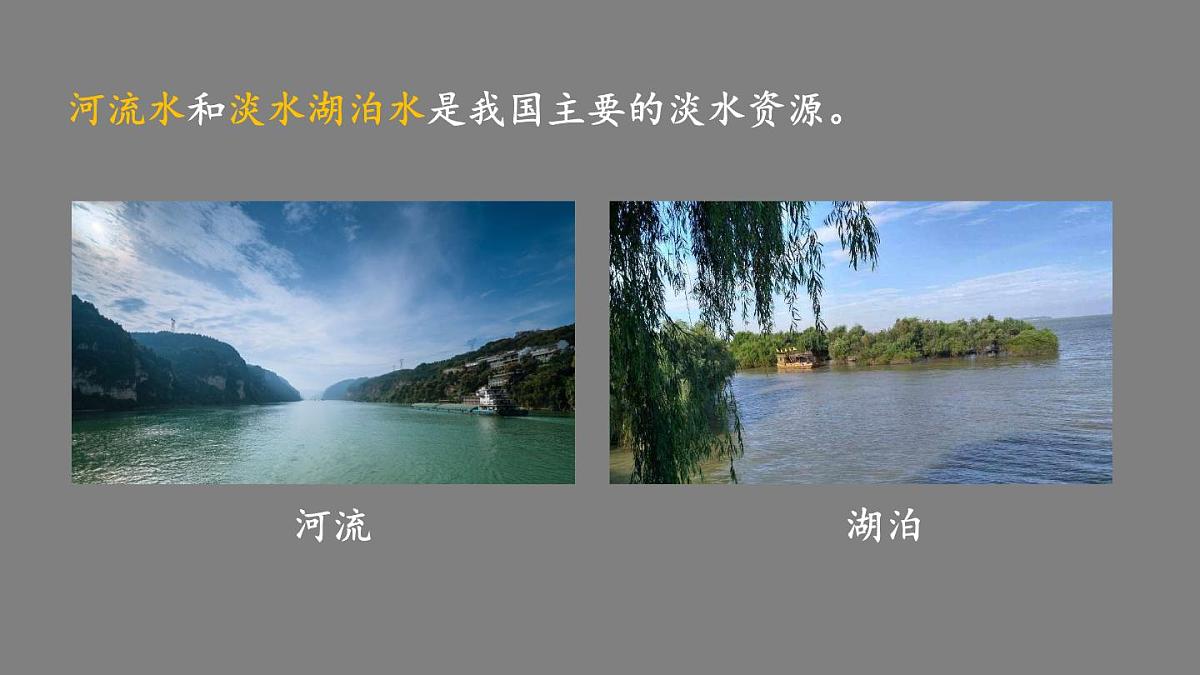 人教版地理八年级上册3.3 水资源 课件第5页
