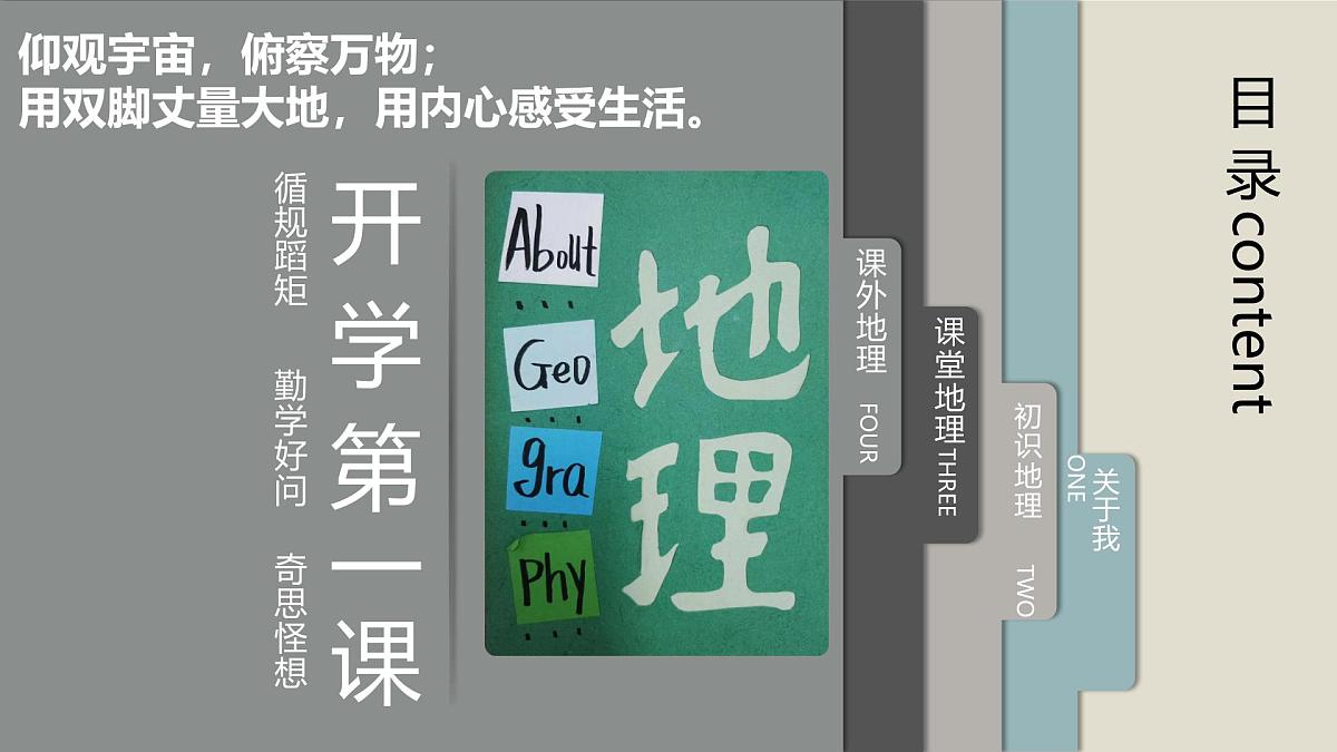 湘教版七年级上册地理1.1 我们身边的地理 PPT课件第3页