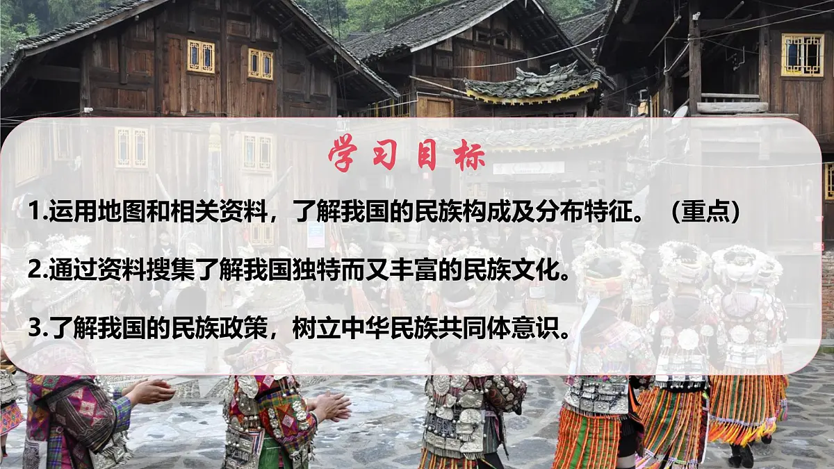 2025—2026学年人教版初中地理八年级上册1.3 民族 课件PPT第6页