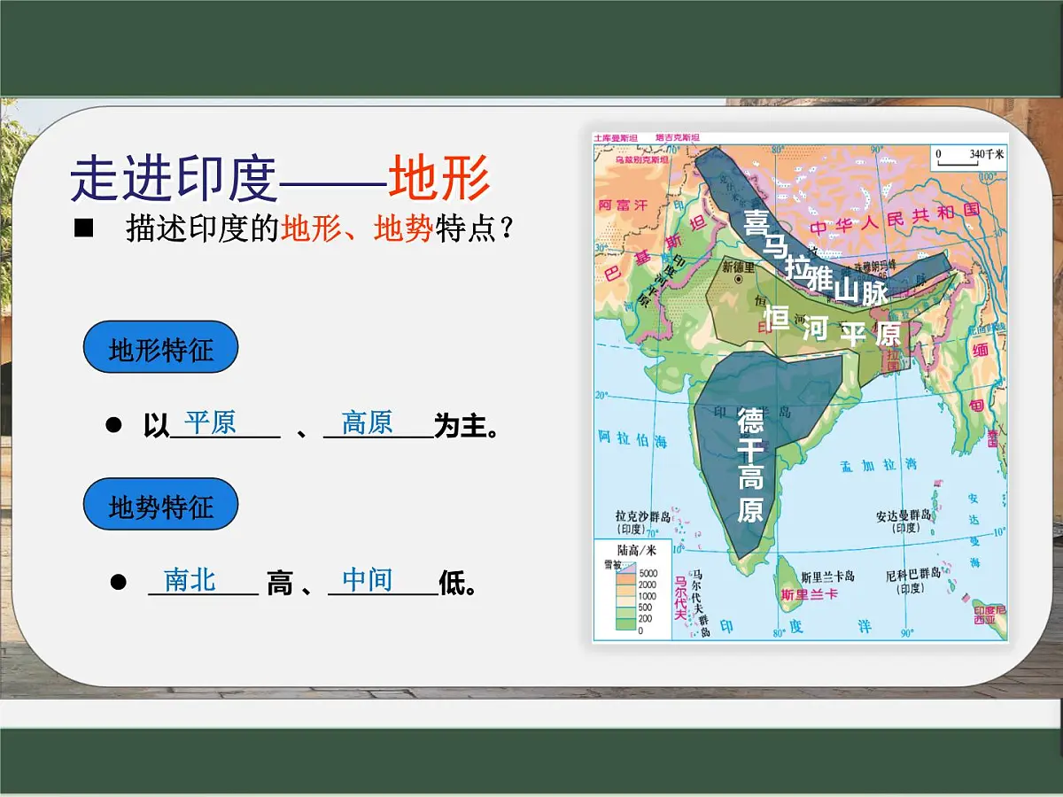 商务星球版七年级下册第八单元第二节《印度》课件PPT第6页