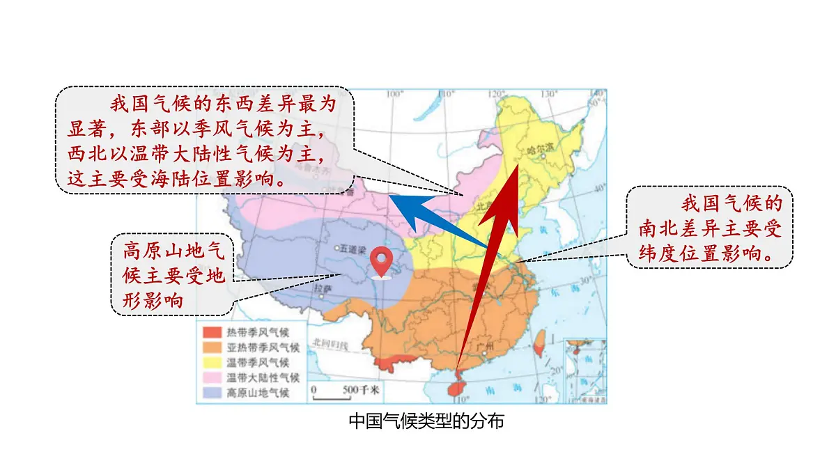 人教版(2024)八年级地理上册 2.2《气候》 第3课时 影响因素复杂(课件)第5页