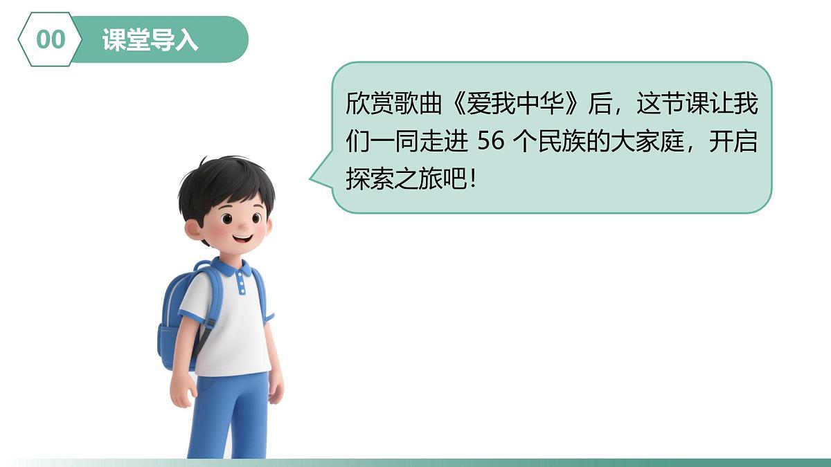 人教版地理八年级上册 1.3 中国的民族 教学课件第3页