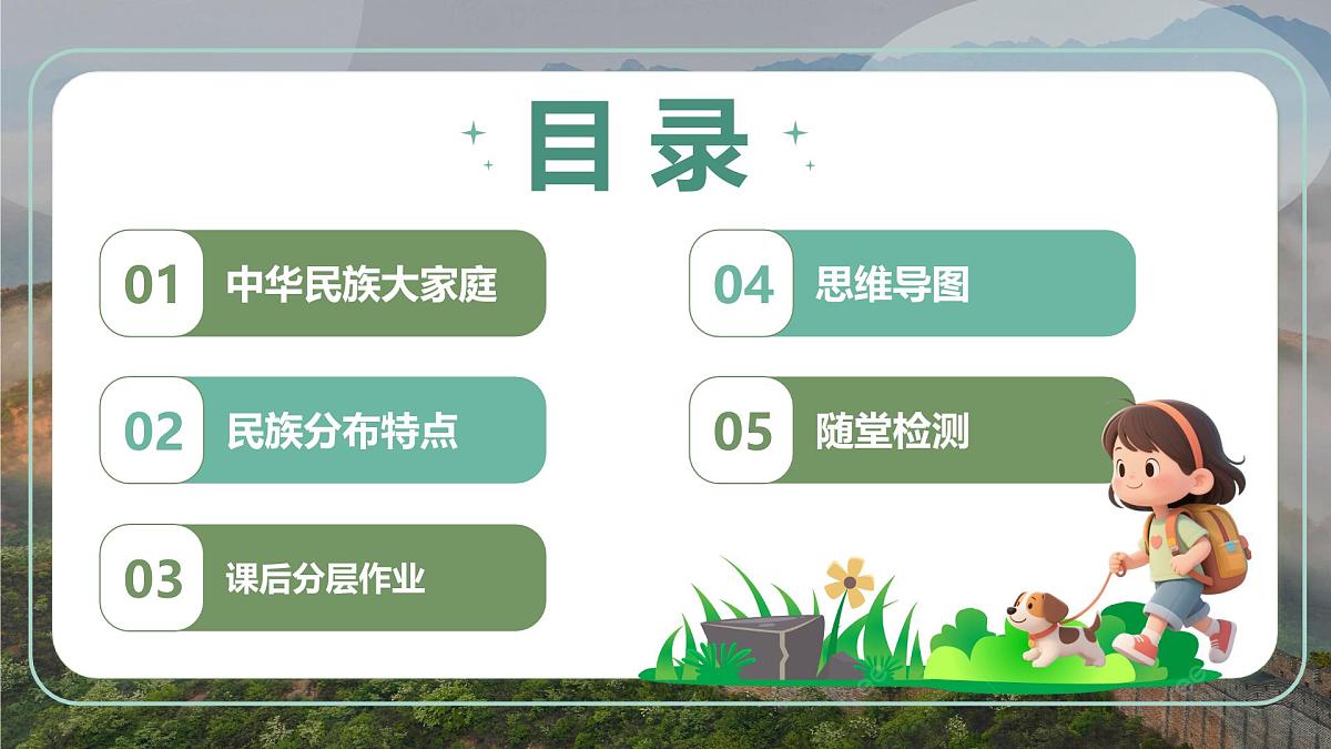 人教版地理八年级上册 1.3 中国的民族 教学课件第4页