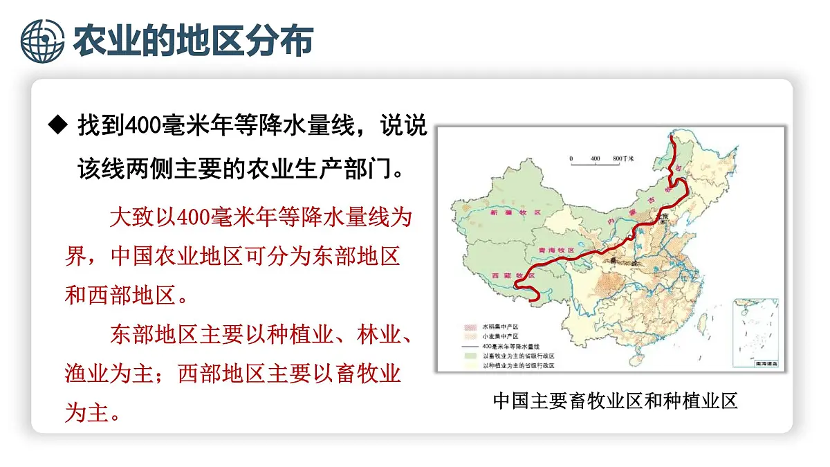 第1课时 农业及其类型 农业的地区分布第8页