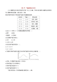 地理七年级上册(2024)气温的变化与分布当堂达标检测题