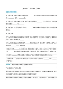 人教版(2024)八年级上册(2024)第二节 工业精品第1课时习题