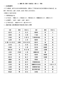 初中地理人教版（2024）八年级上册（2024）第一章 从世界看中国第一节 疆域第二课时随堂练习题