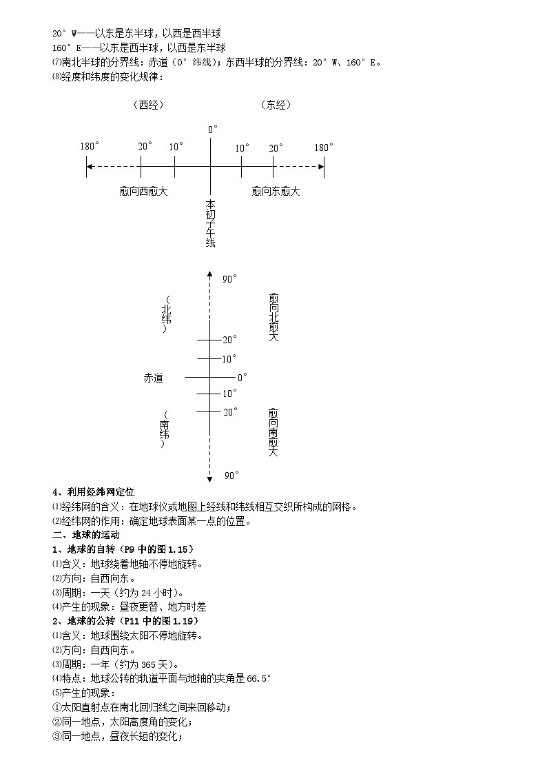 中考地理知识点归纳汇总第2页