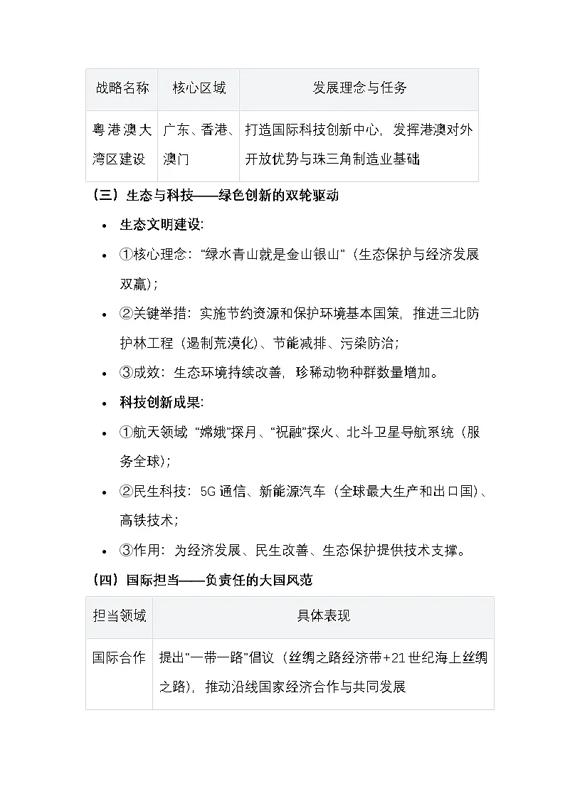 第十一章奋进中的中国——知识复盘第2页