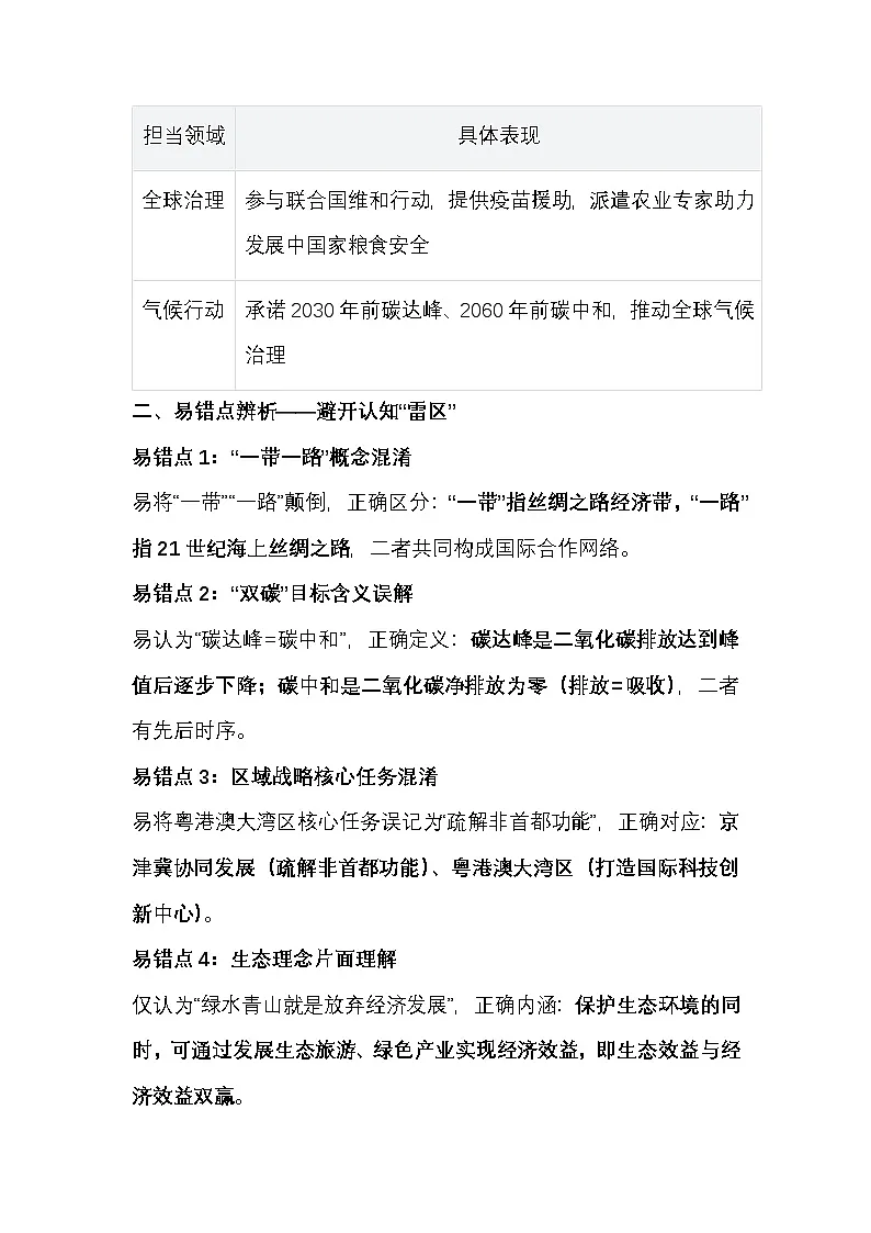 第十一章奋进中的中国——知识复盘第3页