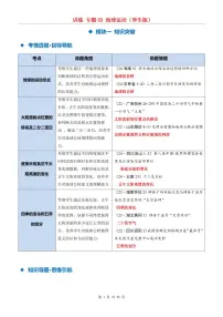 中考地理二轮复习讲练测专题03 地球运动（讲练）