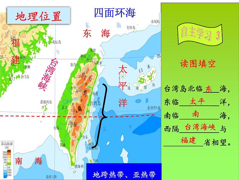 中图版七年级地理下册第七章第二节台湾省(共21张PPT)06