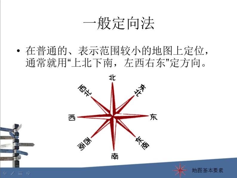 商务版地理七年级上册第二章第一节地图的基本要素（共19张PPT）08