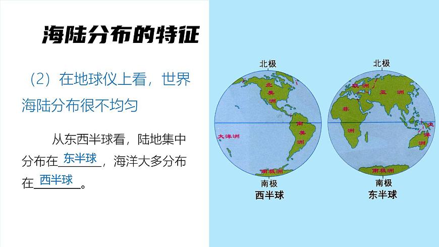 人教版 七年級上冊 第二章 第一節(jié) 大洲和大洋共47張ppt第7頁