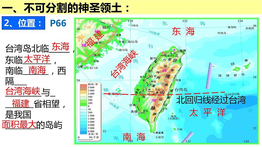 7.4  《祖國的神圣領(lǐng)土──臺灣省》PPT課件第6頁