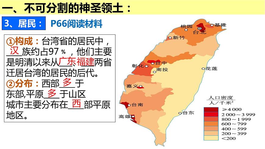7.4  《祖國的神圣領(lǐng)土──臺灣省》PPT課件第7頁