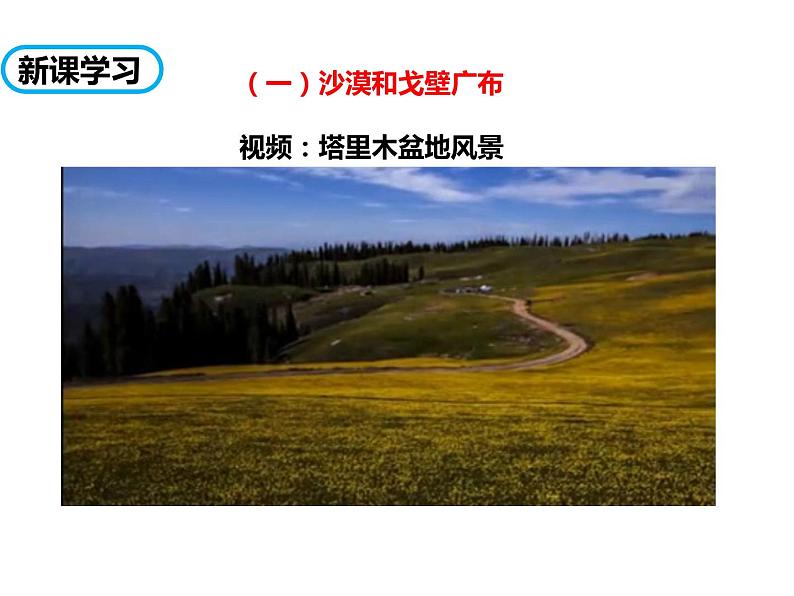 2020-2021学年八年级下册地理教学课件 第八章 第二节 干旱的宝地——塔里木盆地03