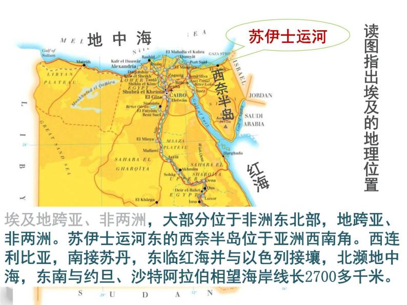 上海教育版地理六年级上册课件：第二单元第3节《金之塔之国——埃及》（共39张PPT）03