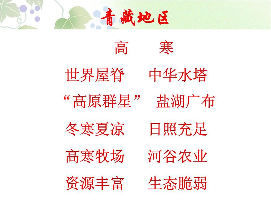 上海教育版地理七年級上冊課件：中國區(qū)域篇1.3《青藏高原地區(qū)》（共51張PPT）第6頁