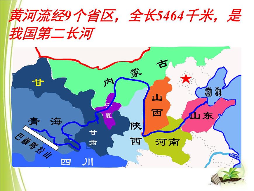 上海教育版地理七年級(jí)上冊(cè)課件：第四單元4.2《黃河》（共45張PPT）第4頁(yè)