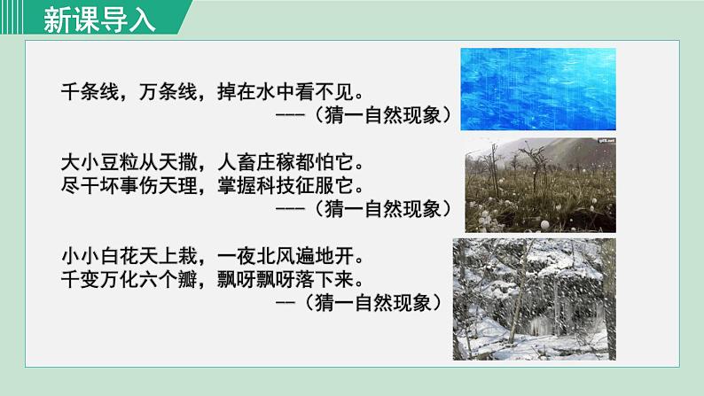 人教版七年级地理上册 第三章 第三节 降水的变化与分布 课件01