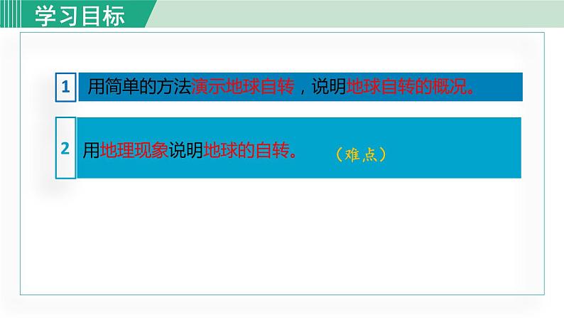 人教版七年级地理上册 第一章 第二节 1.2.1 地球的自转 课件02