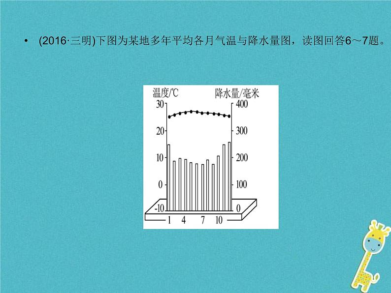 中考地理总复习七上第3章《天气与气候》课件(含答案)07