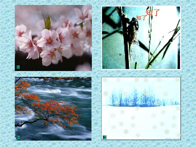花城版音乐七上《四季歌》ppt第1页