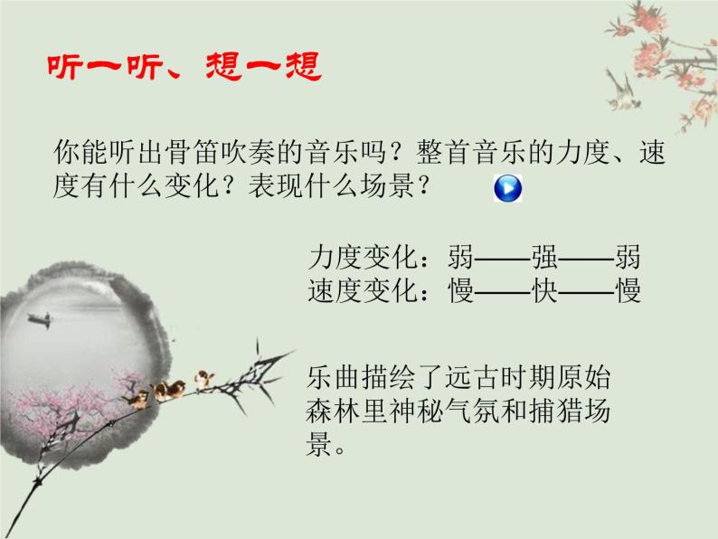 湘艺版音乐七年级下册第六单元原始狩猎图 课件 (2)05