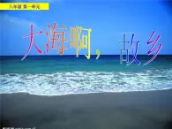 初中音乐 人音课标版（简谱） 八年级上册 大海啊，故乡 课件