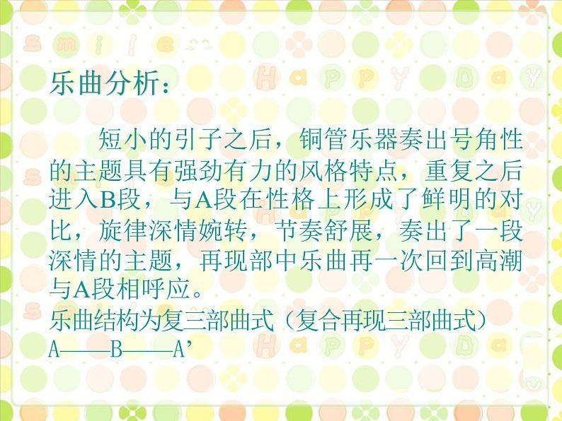 人音版八年级下册音乐课件 第一单元 欣赏 奥林匹克颂第3页