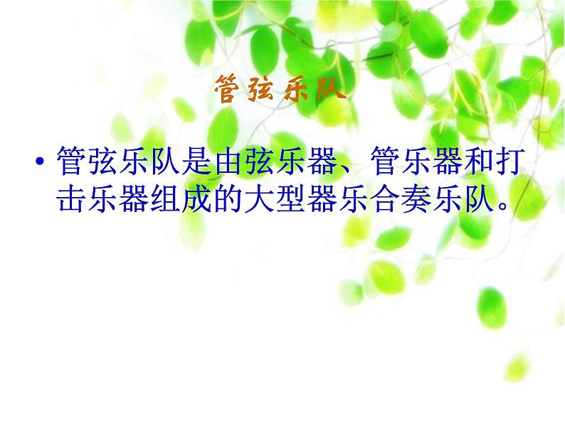 湘艺版七年级下册音乐课件 2.欣赏 青少年管弦乐队指南(片段)02