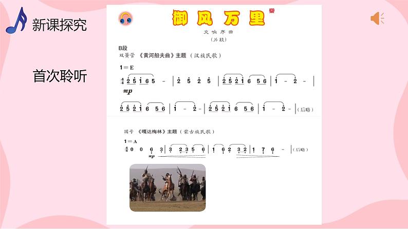 【核心素养目标】人音版(2012)音乐八上1.6 《御风万里》课件+教学设计+素材05