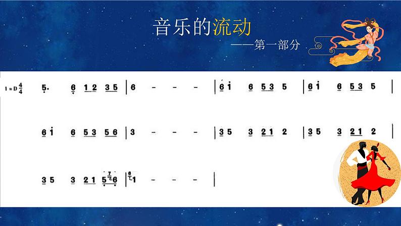 初中音乐 八年级上册 国乐飘香 《彩云追月》微课 教学 课件第4页