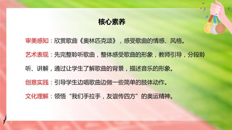 【核心素养目标】人音版音乐八下1.4 奥林匹克颂 课件+教学设计+素材02