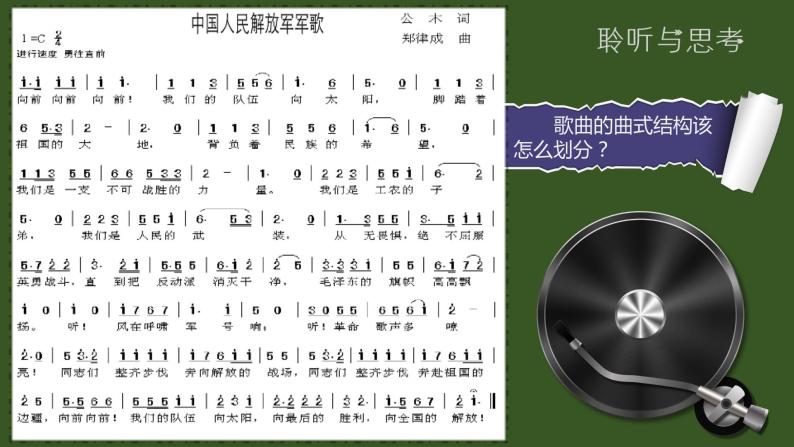 人音版七年级（下册）行进之歌《中国人民解放军进行曲》《拉德茨基进行曲》课件+音视频素材07