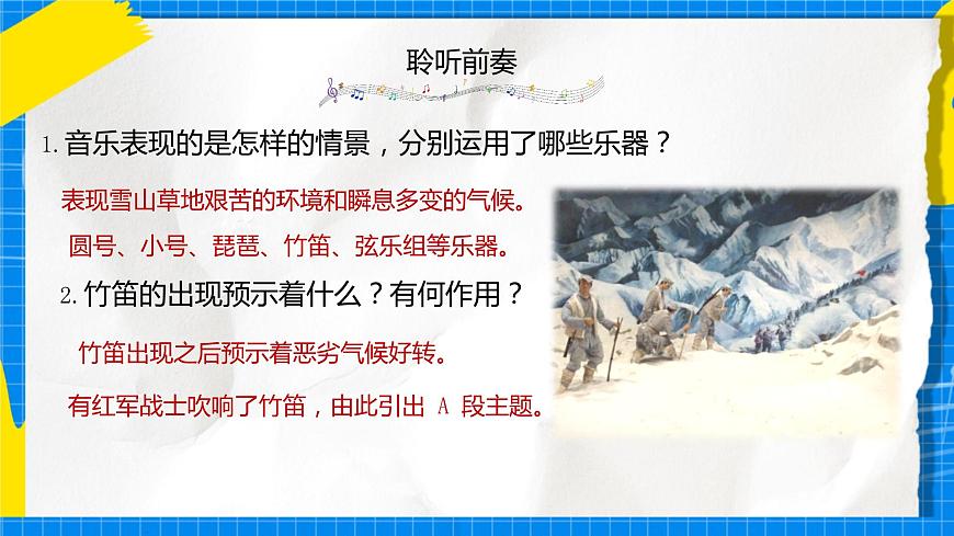 人音版音樂九年級下冊1.3《過雪山草地》課件第8頁